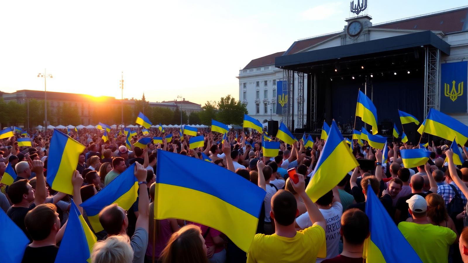 Festival crowd
